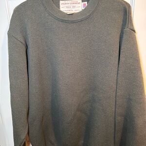 Filson Men's Crewneck Guide Sweater - Dark Timber